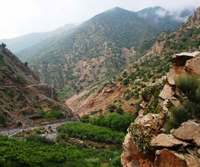 Excursion vallées Asni Ouirgane