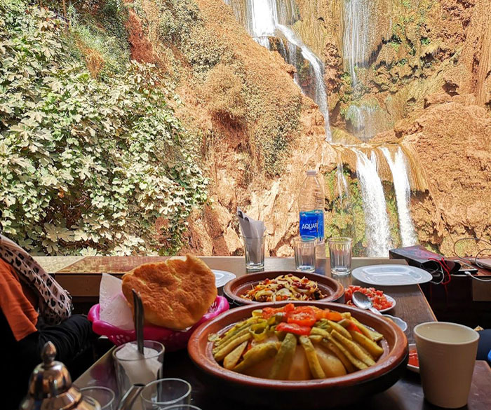 Tajine aux Cascades d'Ouzoud